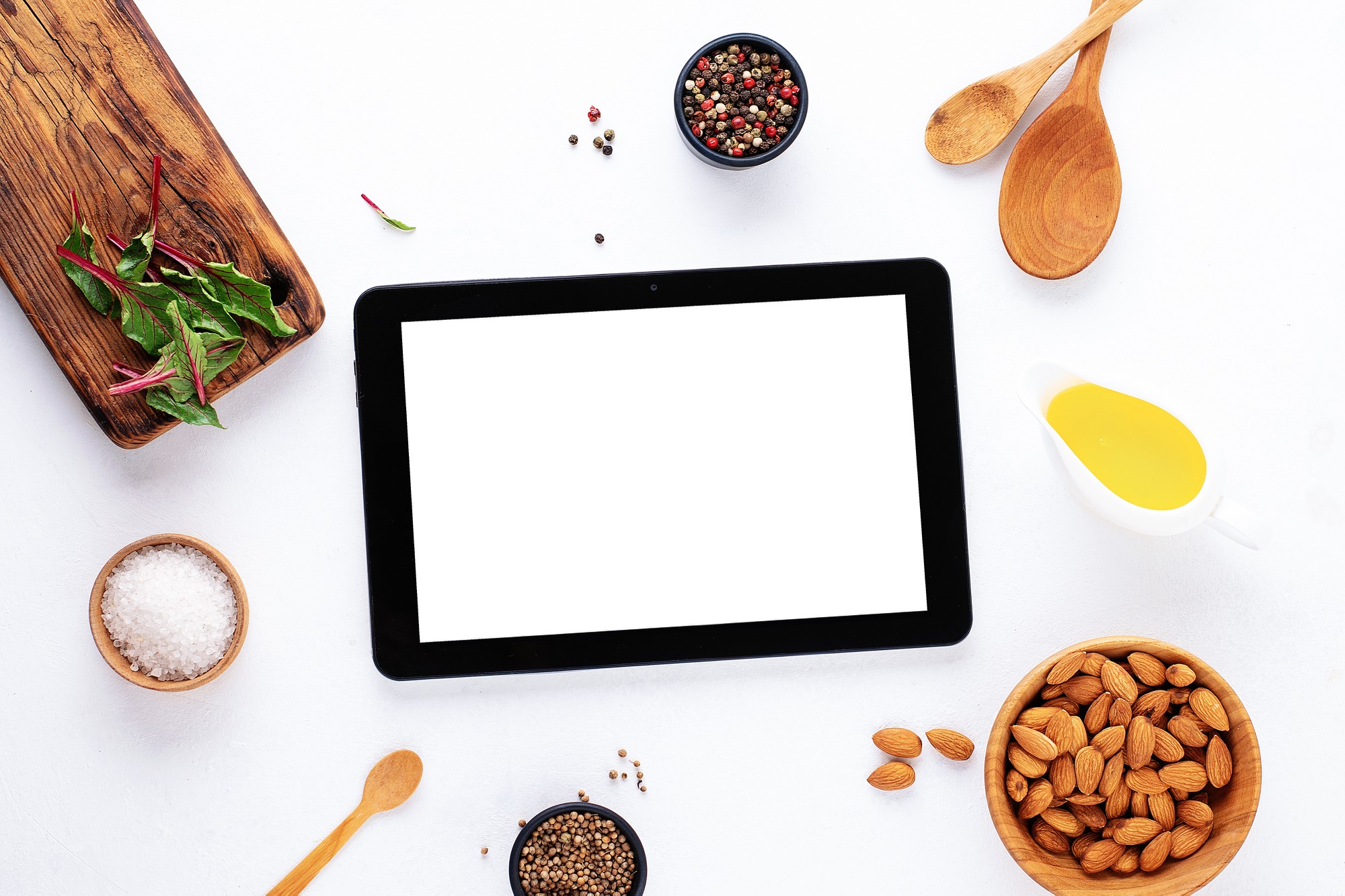 Interfaccia corso su tablet